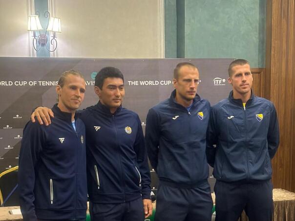 BiH preokrenula protiv Uzbekistana: Fatić i Bašić slavili u dublu