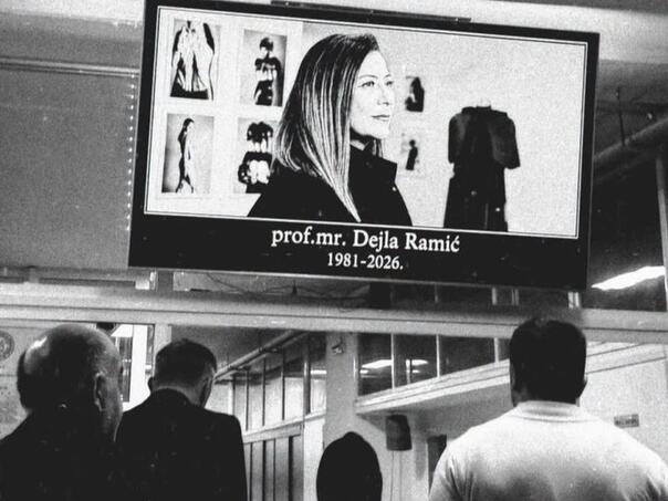 Bihać se oprostio od profesorice Dejle Ramić