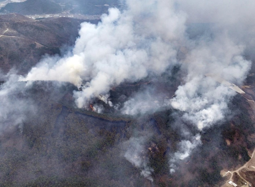 Bijesne požari u Južnoj Koreji, vlasti preporučile evakuaciju