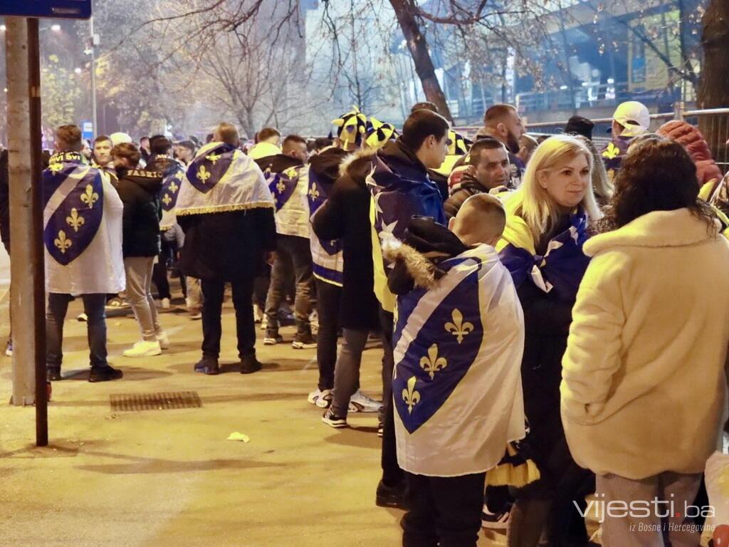 Bilino polje biće krcato: Rijeke navijača idu ka stadionu