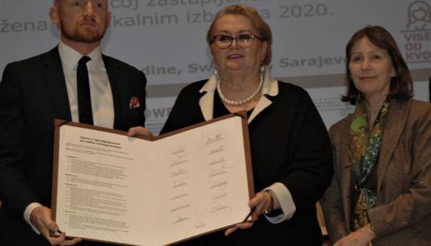 Biseri Turković uručena Izjava o rodnoj ravnopravnosti