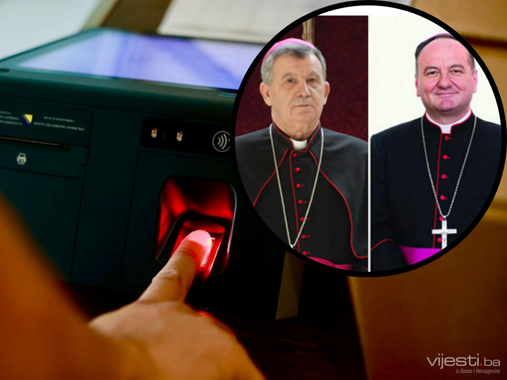 Biskupi BiH: "Crkva ne određuje kome ćete dati glas, ali vodite računa..."