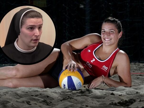 Bivša hrvatska odbojkašica na pijesku postala časna sestra