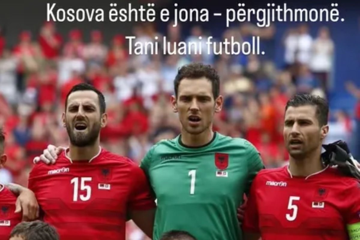 Bivši kapiten Albanije pred Srbiju: Rat je završen, Kosovo je naše, sad igrajte...