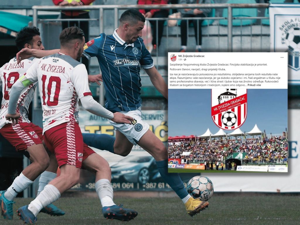 Bizarnost bh. fudbala: Zvijezda 'kopirala' Željino saopštenje, promijenili samo detalje