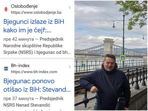 Bjegunac Stevandić se javio iz Mađarske: Nisam bjegunac