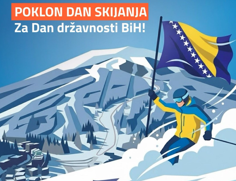 Bjelašnica prva otvara staze: Besplatan dan skijanja povodom Dana državnosti BiH