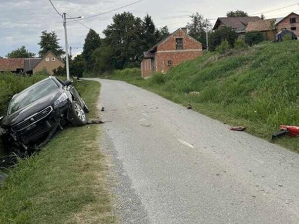 Bjelovar: Otac bez vozačke vozio sina na motoru. obojica poginula