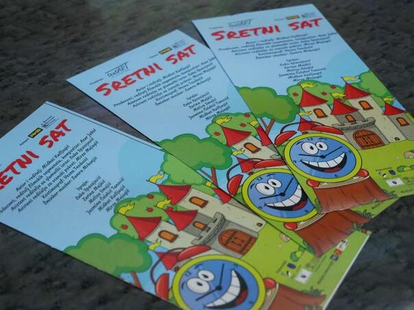 BKC Tuzla predstavom za djecu 'Sretni sat' ukazuje na potrebu osnivanja dječijeg pozorišta