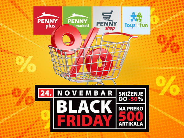 Black Friday u Pennyju: Cijene niže do nevjerovatnih -50 posto