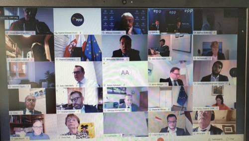 Blagojević iznio EPP-u podatke o borbi protiv virusa korona u BiH