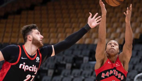 Blazersi ostvarili trijumf u Torontu, Jusuf Nurkić upisao 1000. ofanzivni skok