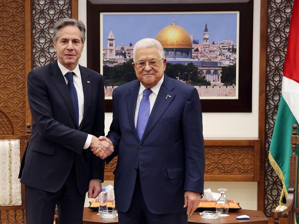 Blinken i Abbas: SAD podržava 'opipljive korake' za stvaranje palestinske države