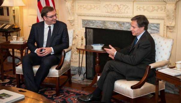 Blinken pisao Vučiću: Srbija ima centralnu ulogu na Balkanu