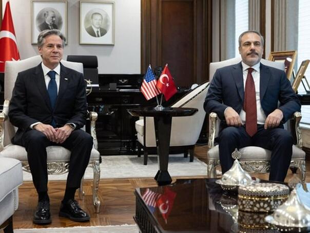 Blinken se sastao sa ministrom vanjskih poslova Turske