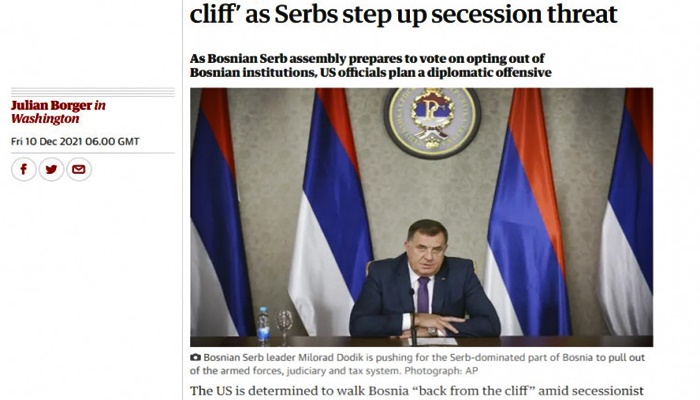 Blinkenov savjetnik za Guardian o BiH, novim trupama, sankcijama Dodiku