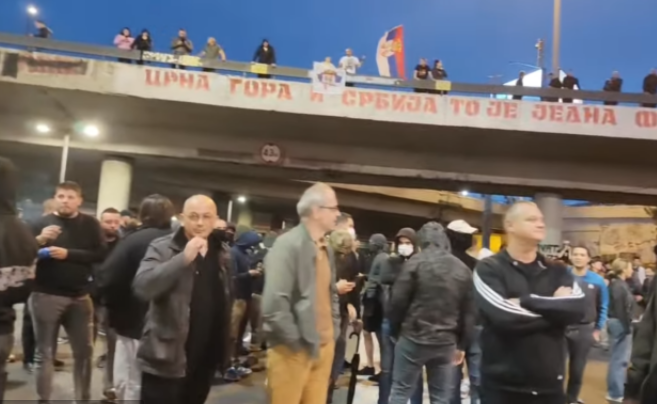 Beograd: Blokiran autoput zbog Kosova