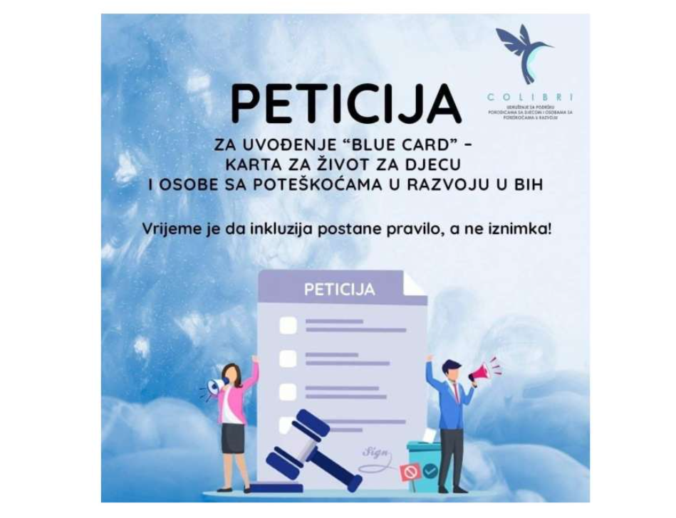 Blue card za osobe s invaliditetom je zapravo karta za život