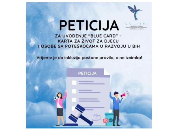 Blue card za osobe s invaliditetom je zapravo karta za život