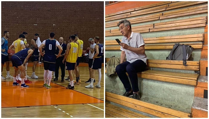 Bogdan Tanjević prisustvovao treningu reprezentacije BiH