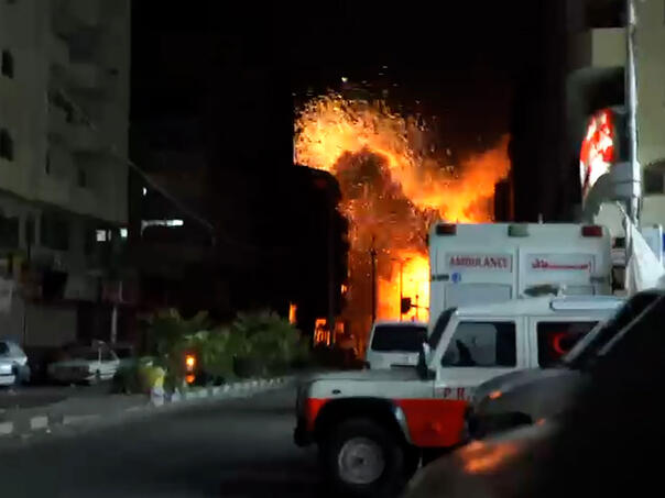 Bolnica Al-Quds u Gazi na udaru napada Izraela