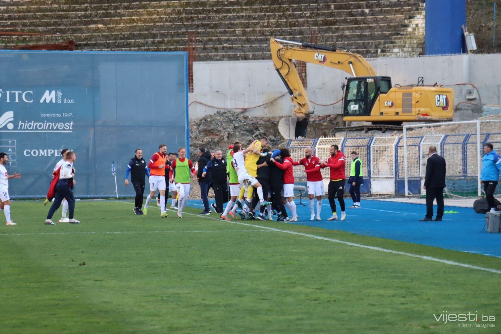 Borac eurogolom Herrere pobijedio Željezničar na Grbavici