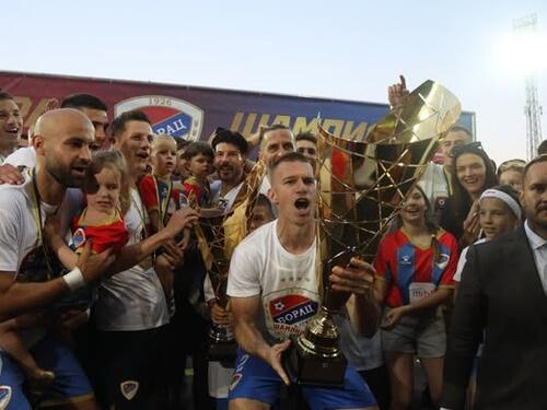 Borac slavi titulu prvaka Bosne i Hercegovine