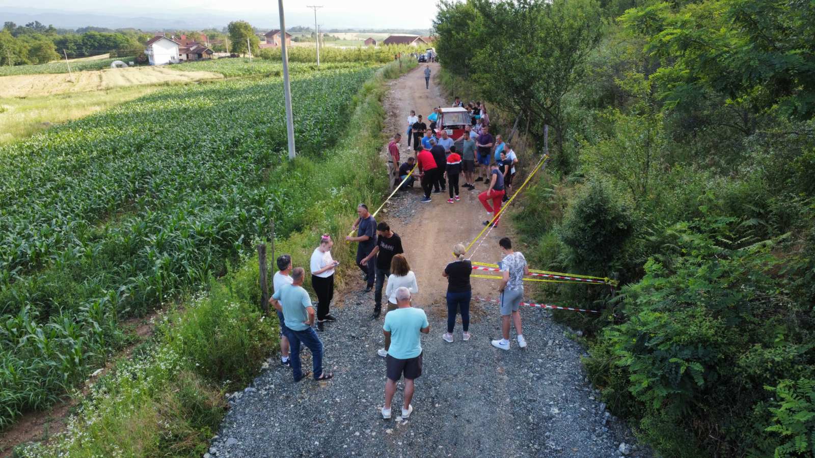 Borba protiv nelegalnog rudnika: Mještani Bistrice ogradili svoju imovinu