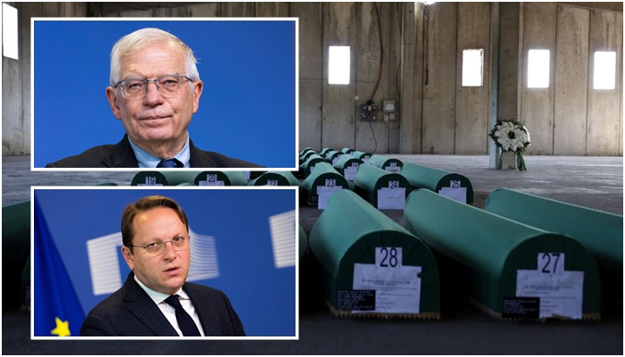 Borrell i Varhelyi: Evropa se sjeća svog neuspjeha da zaštiti Srebreničane