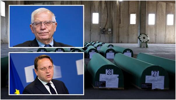 Borrell i Varhelyi: Evropa se sjeća svog neuspjeha da zaštiti Srebreničane