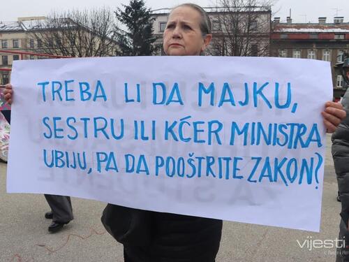 Borić: Treba li da majku ili sestru ili kćerku ministra ubiju pa da pooštrite zakon?