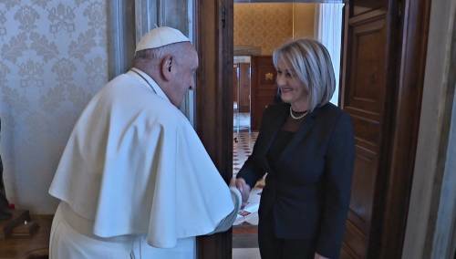 Borjana Krišto se u Vatikanu sastala sa papom Franjom