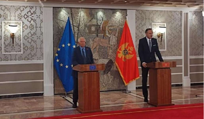 Borrell: Politički predstavnici u Crnoj Gori trebaju utvrditi strateški prioritet