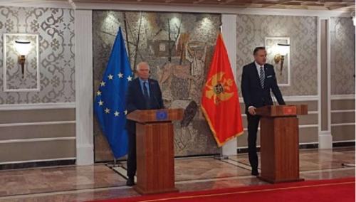 Borrell: Politički predstavnici u Crnoj Gori trebaju utvrditi strateški prioritet