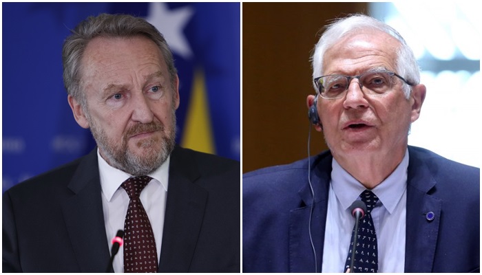 Borrell u razgovoru s Izetbegovićem poručio da EU pomno prati dešavanja u BiH