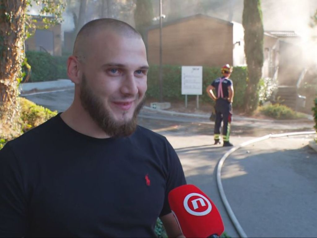 Bosanac s bebom bježao od vatre na Braču: "Žar joj je pao na glavu, kosa je počela gorjeti"