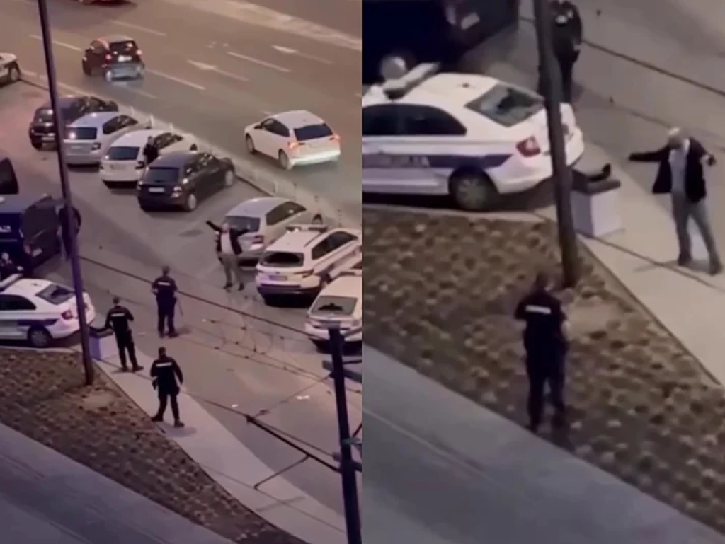 Bosanac uhapšen u Beogradu: Čekićem izlupao policijska auta