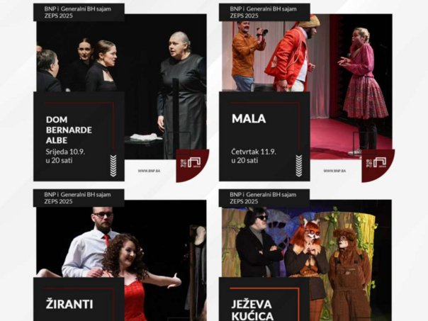 Bosansko narodno pozorište Zenica otvara sezonu u saradnji za ZEPS-om