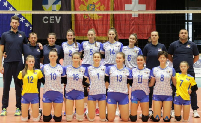 Bosna i Hercegovina nakon pet setova poražena od Crne Gore