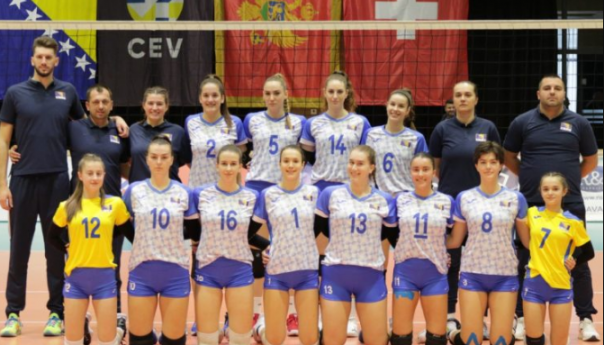Bosna i Hercegovina nakon pet setova poražena od Crne Gore