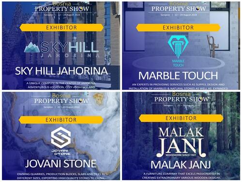 Bosnia Property Show: Izlažu Sky Hill Jahorina, Marble Touch, Jovani Stone, Malak Janj