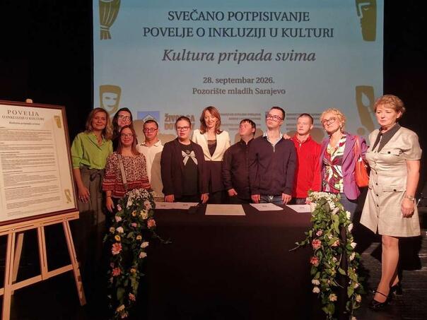 Bošnjak potpisala Povelju o inkluziji u kulturi "Kultura pripada svima"