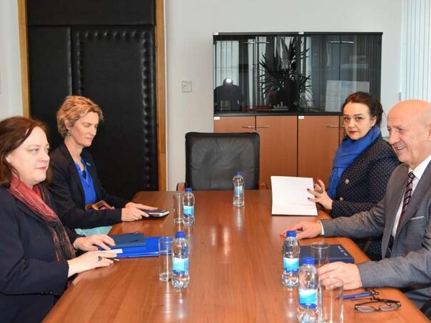 Bošnjak primio u nastupnu posjetu predstavnice UNHCR-a u BiH