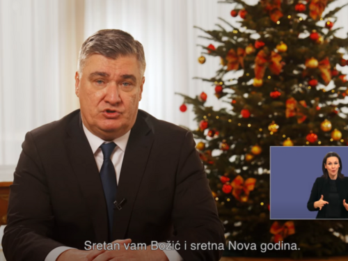 Božićna čestitka hrvatskog predsjednika Milanovića: Moja najveća božićna želja...