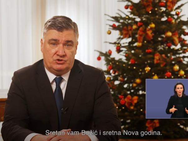 Božićna čestitka hrvatskog predsjednika Milanovića: Moja najveća božićna želja...