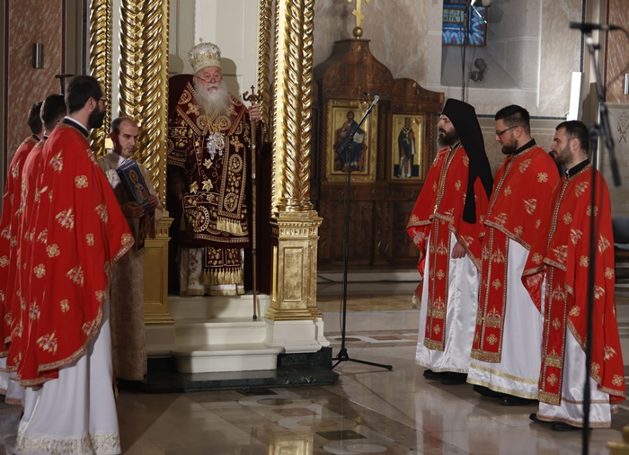 Božićna liturgija upriličena u Sabornoj crkvi u Sarajevu