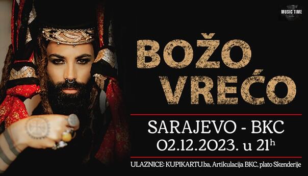 Božo Vrećo ponovo u BKC-u u Sarajevu