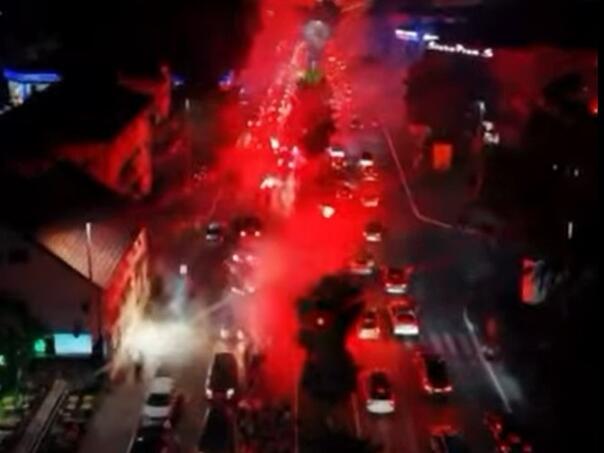Brčko do kasno u noć slavilo pobjedu Zmajeva nad Katarom