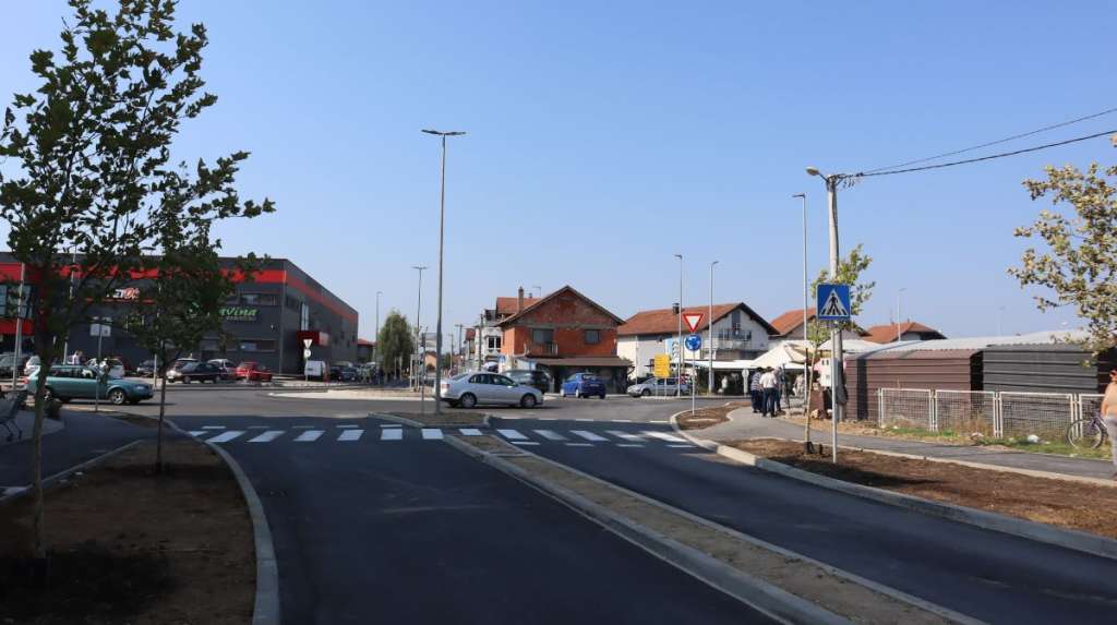Brčko: Izvode se završni radovi na kružnom toku "Klanac"