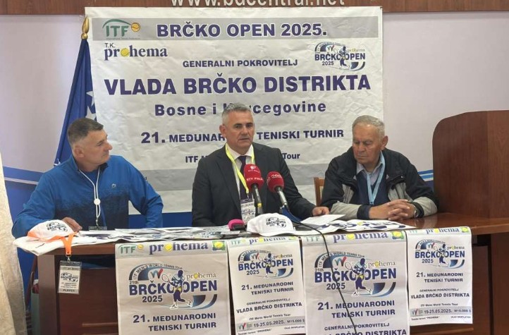 Brčko organizuje međunarodni teniski turnir, prijavljeno 104 učesnika